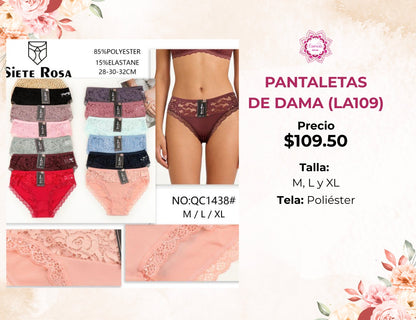 PANTALETAS DE DAMA (LA109)