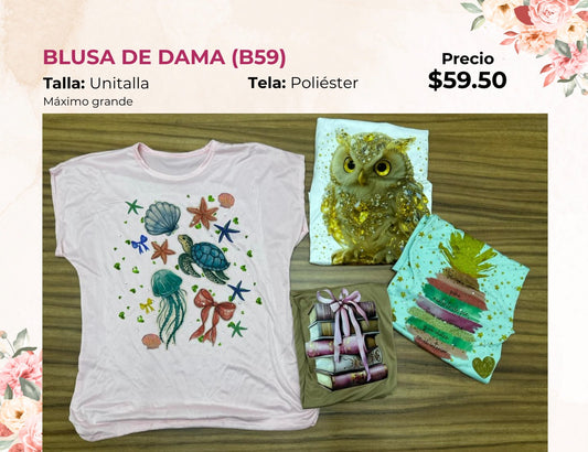 BLUSA DAMA EXTRA (B59)