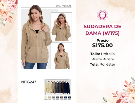 SUDADERA DE DAMA (W175)