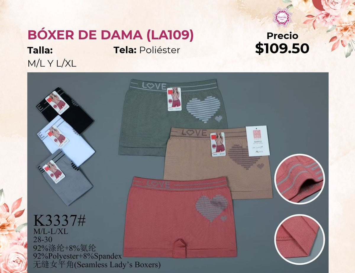 BÓXER DE DAMA (LA109)