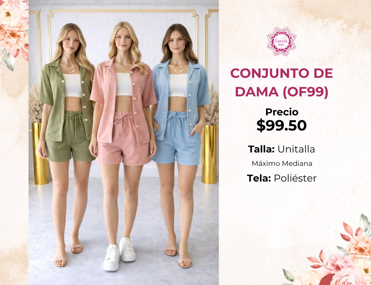 OFERTA CONJUNTO DE DAMA (OF99)