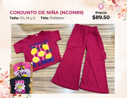 CONJUNTO DE NIÑA (NCON89)