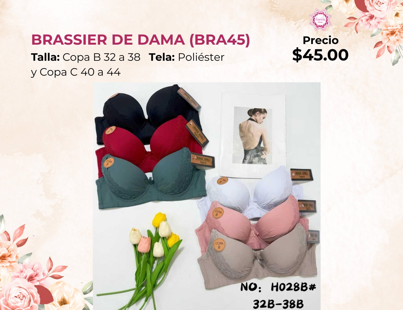 BRASIER DE DAMA (BRA45)
