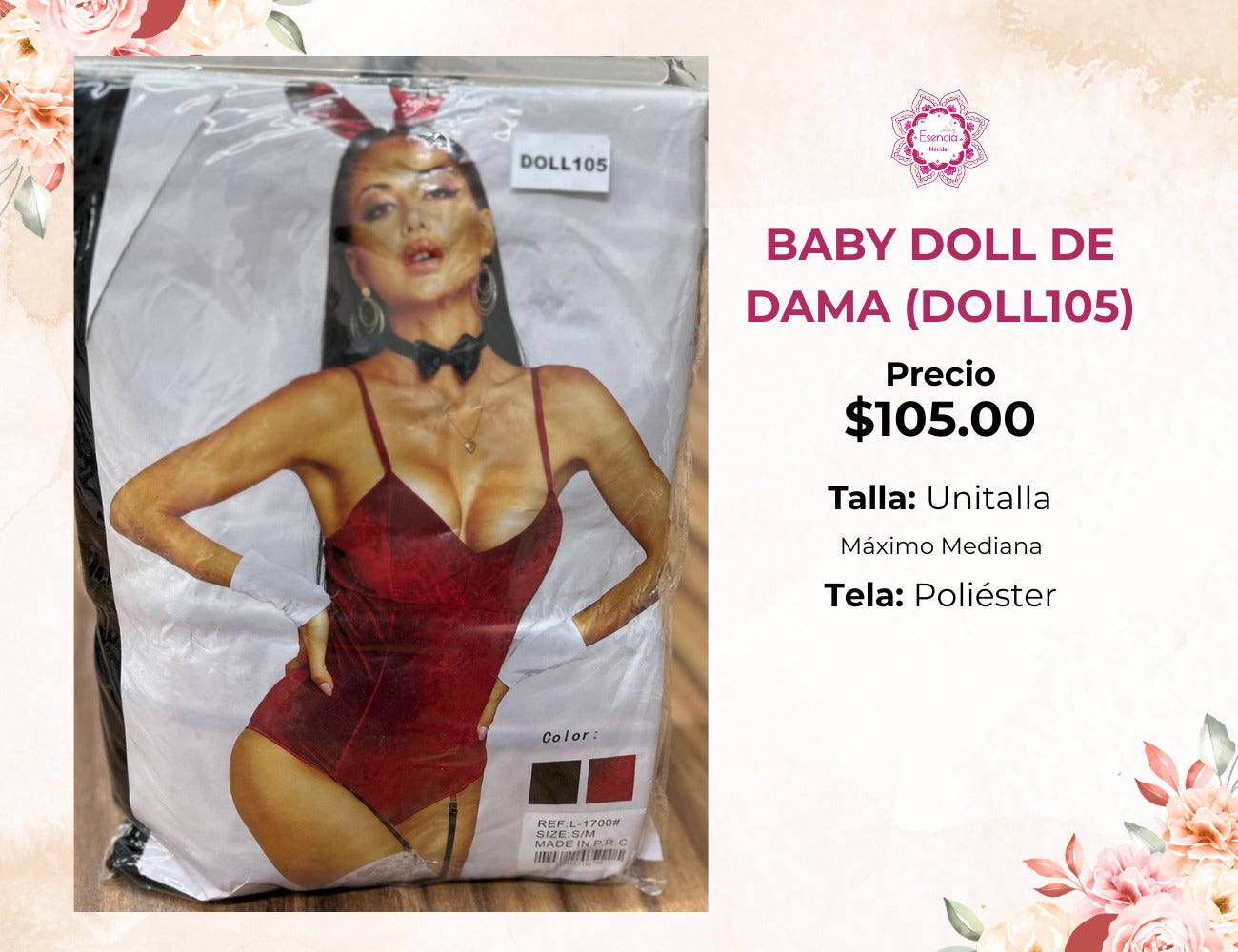 BABY DOLL DE DAMA (DOLL105)