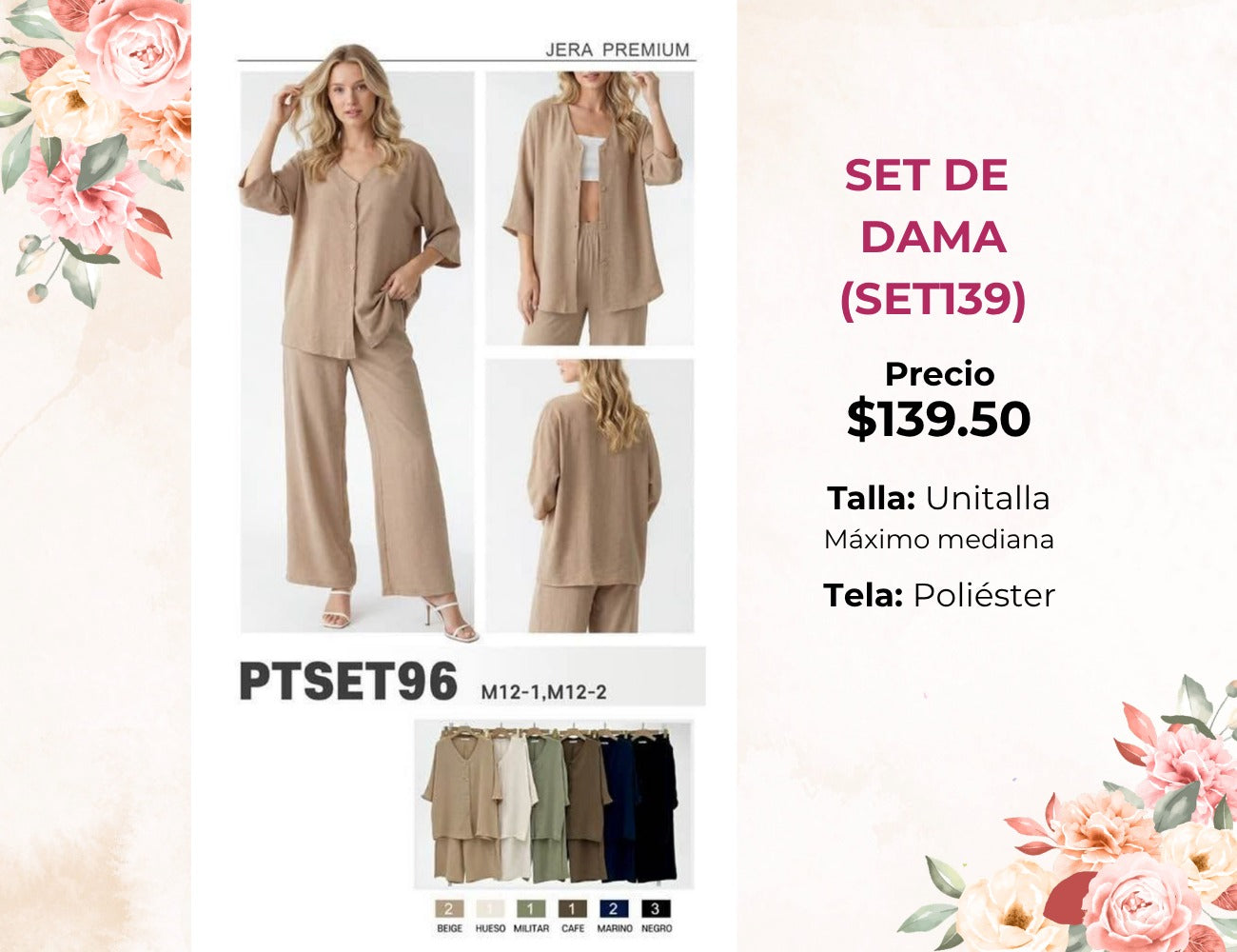 SET DE DAMA (SET139)