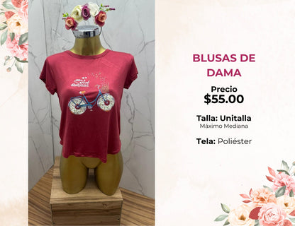 BLUSA MANGA CORTA (B55)