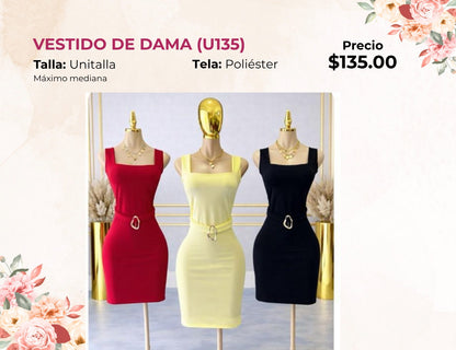 VESTIDO DE DAMA (U135)