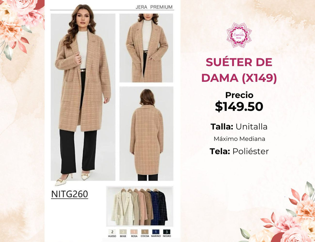 SUÉTERES DE DAMA (X149)
