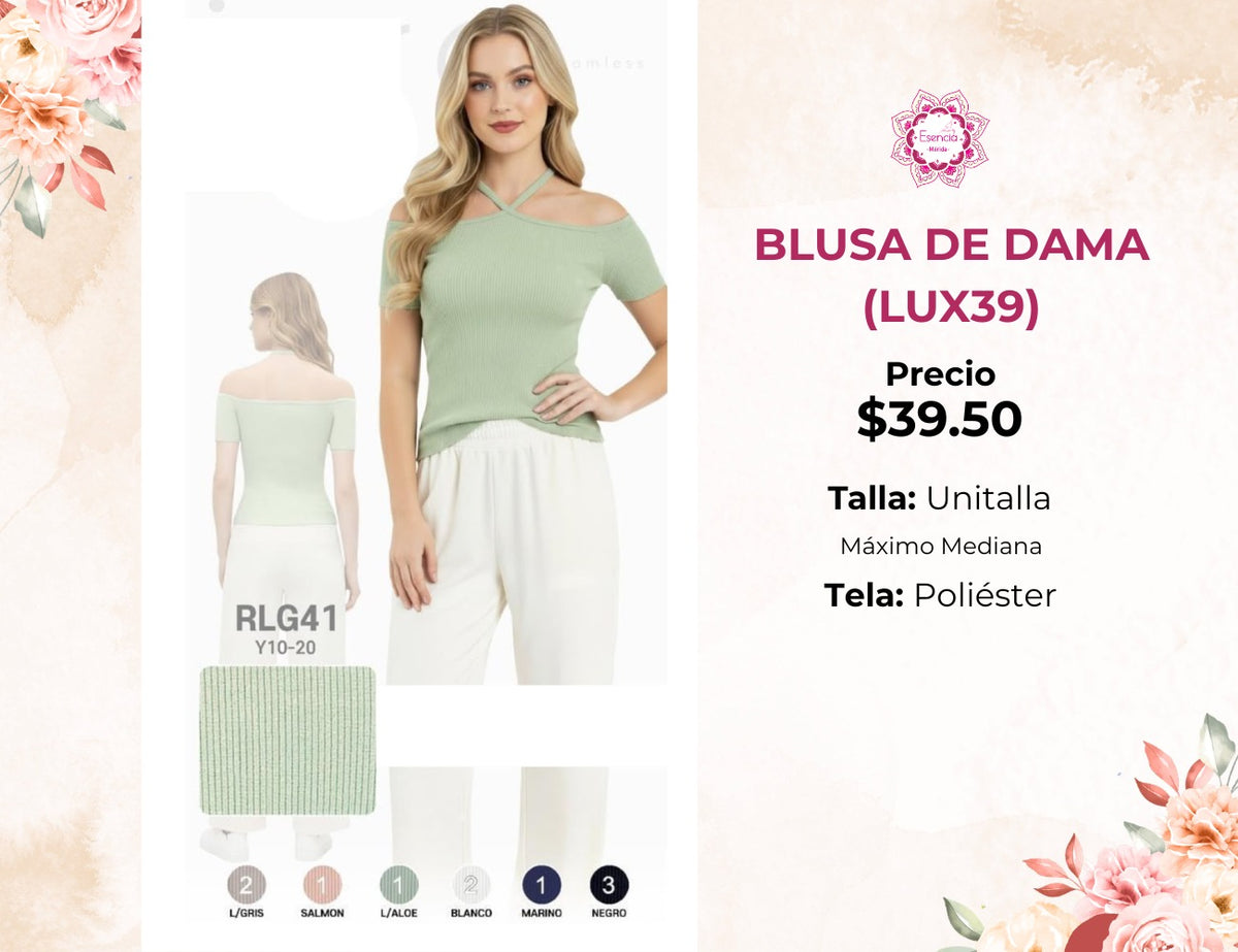 BLUSAS DE DAMA (LUX39)