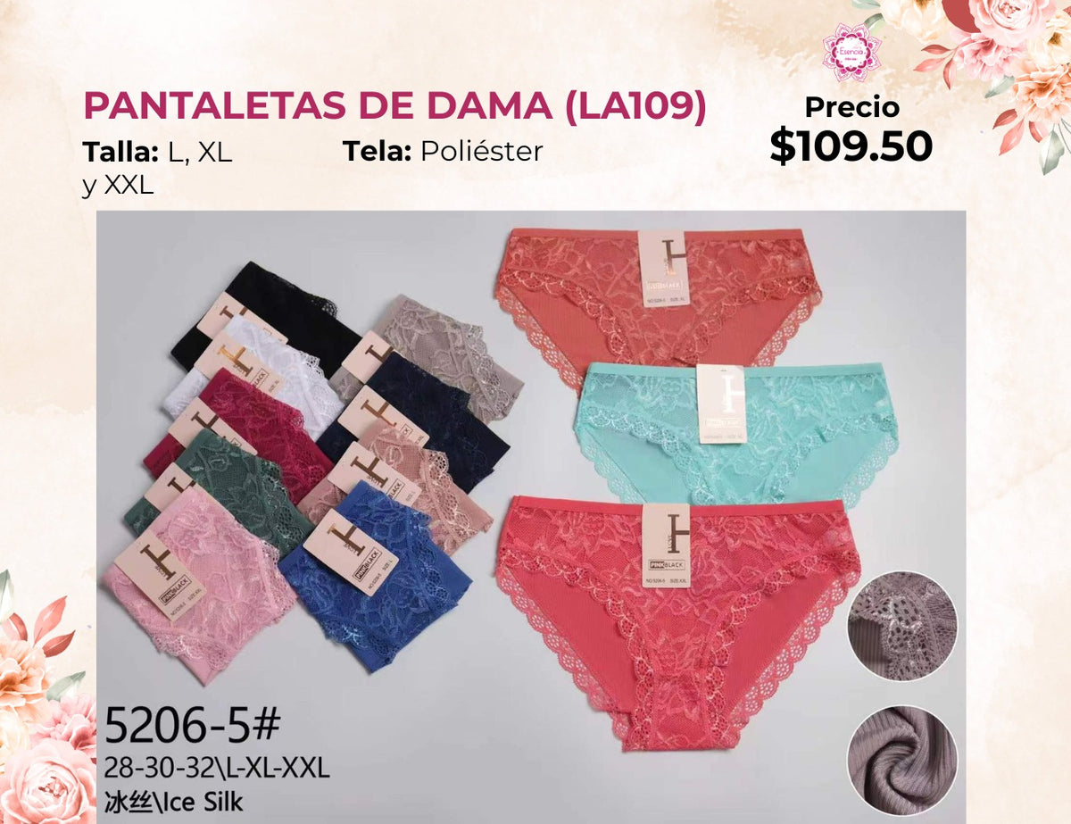 PANTALETAS DE DAMA (LA109)