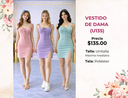VESTIDO DE DAMA (U135)