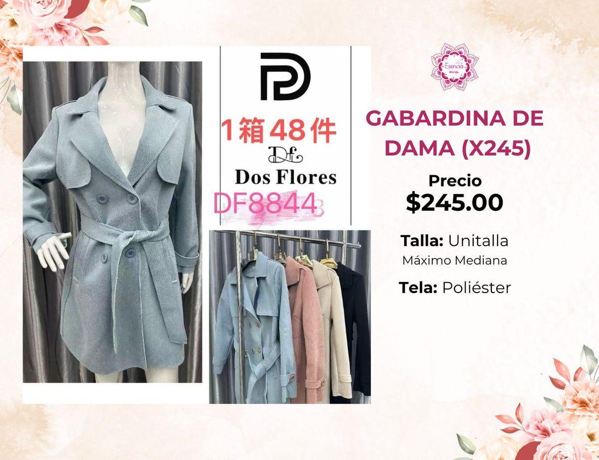GABARDINAS DE DAMA (X245)