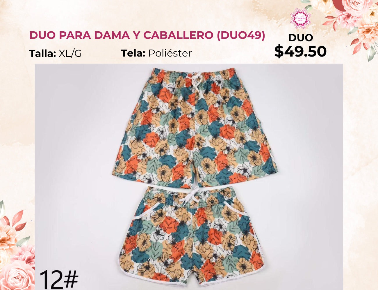 DÚO DE DAMA Y CABALLERO (DUO49)