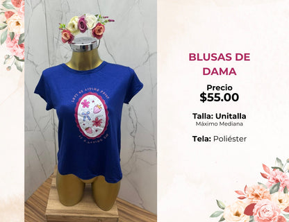 BLUSA MANGA CORTA (B55)