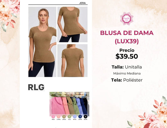 BLUSAS DE DAMA (LUX39)