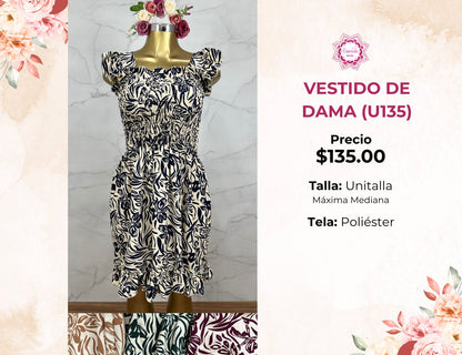 VESTIDO DE DAMA (U135)