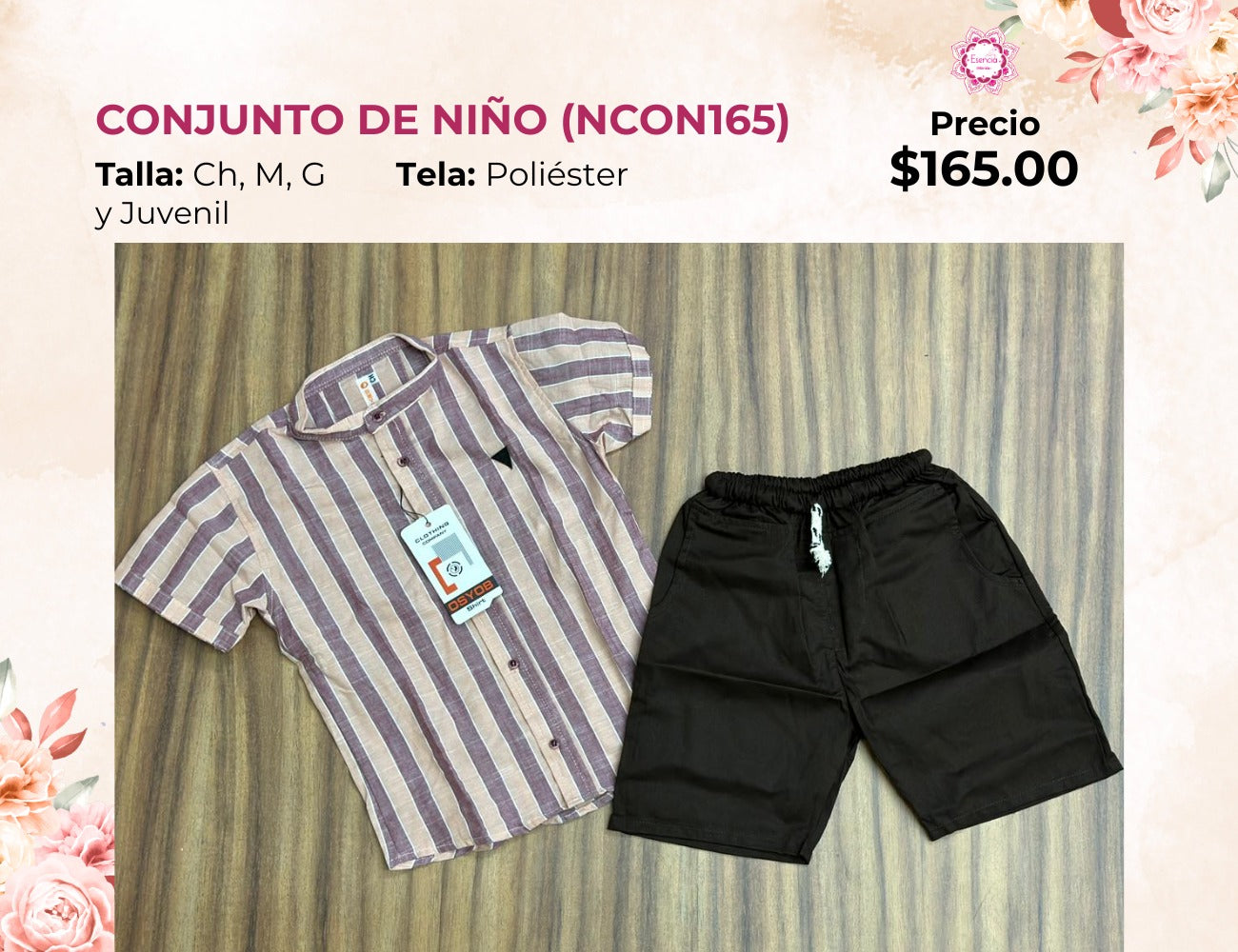 CONJUNTO DE NIÑO (NCON165)