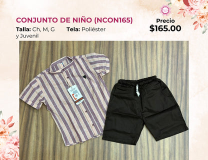 CONJUNTO DE NIÑO (NCON165)