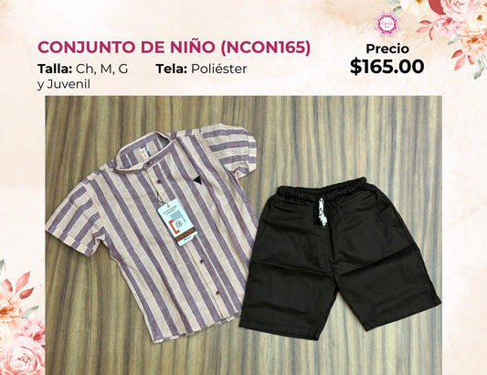 CONJUNTO DE NIÑO (NCON165)