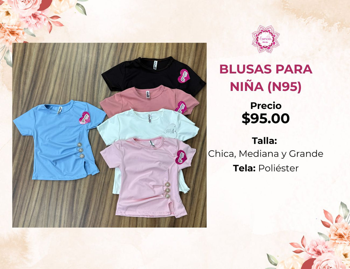 BLUSAS DE NIÑA (N95)