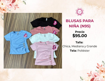 BLUSAS DE NIÑA (N95)
