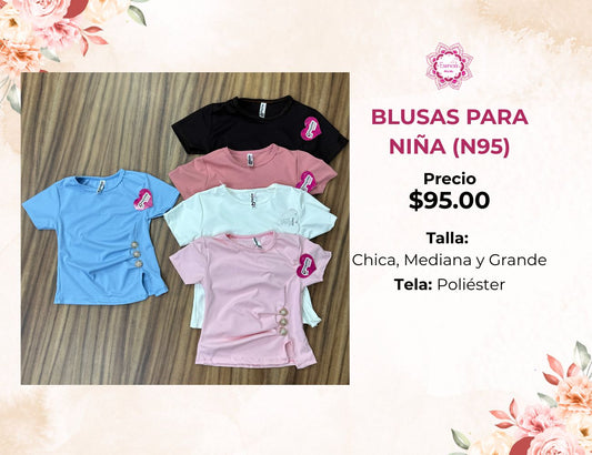 BLUSAS DE NIÑA (N95)