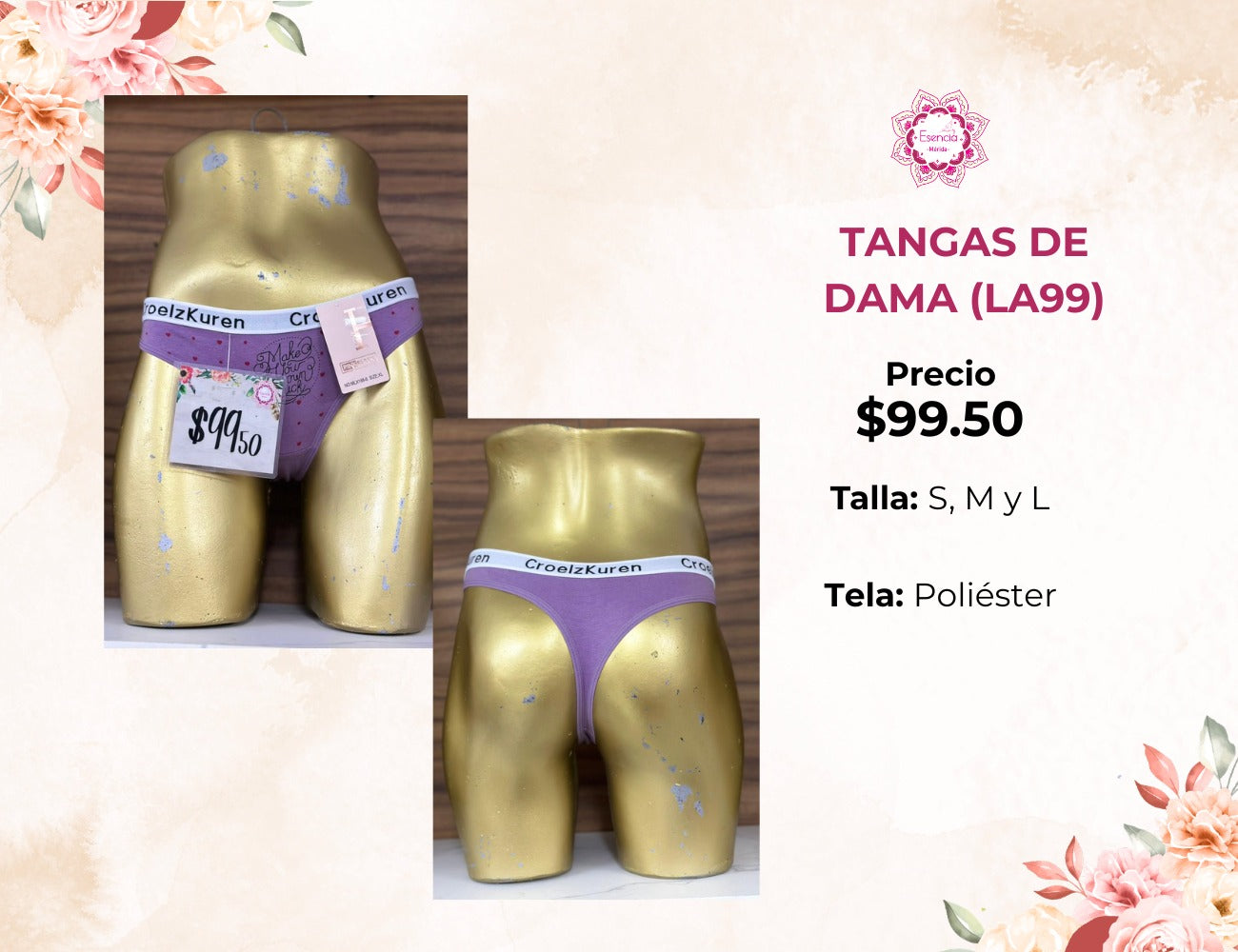 TANGAS PARA DAMA (LA99)