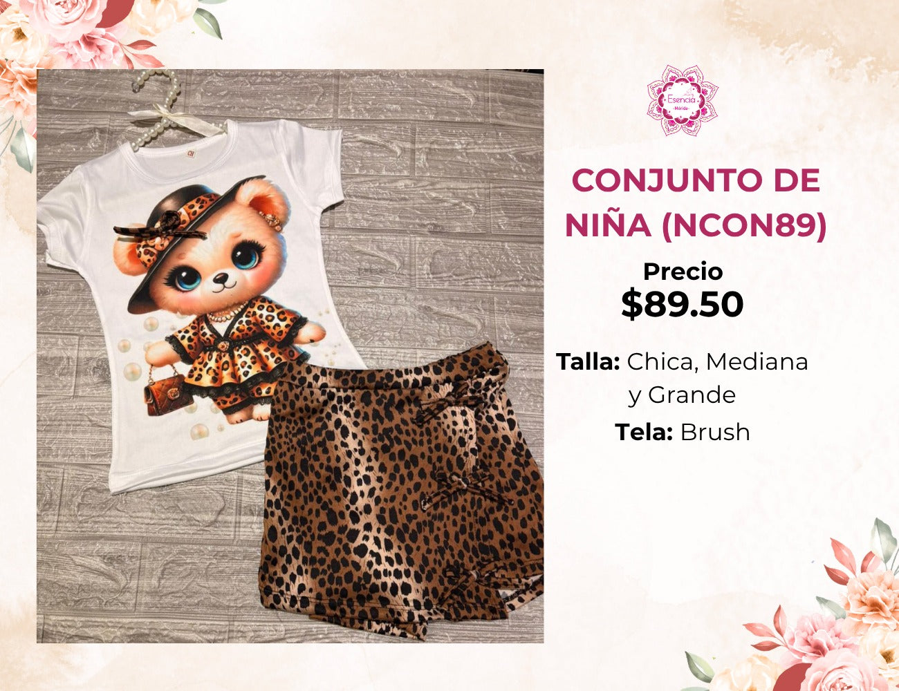 CONJUNTO DE NIÑA (NCON89)