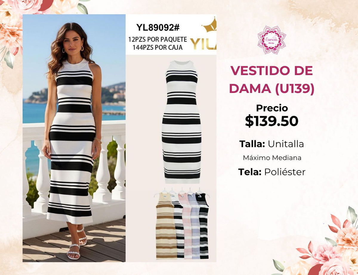 VESTIDO DE DAMA (U139)