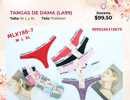 TANGAS PARA DAMA (LA99)