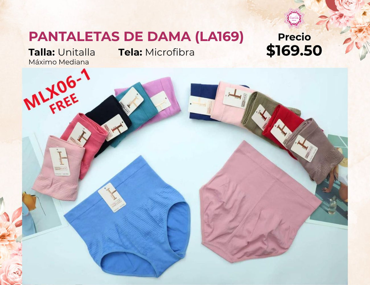 PANTALETAS DE MICROFIBRA (LA169)