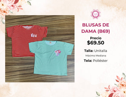 BLUSAS DE DAMA (B69)