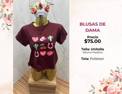 BLUSAS DE DAMA (B75)