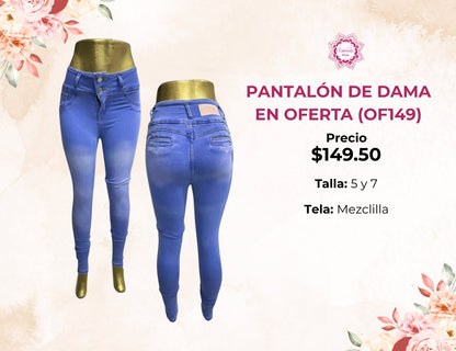 PANTALONES DE DAMA OFERTA (OF149)