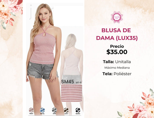 BLUSA DE DAMA (LUX35)
