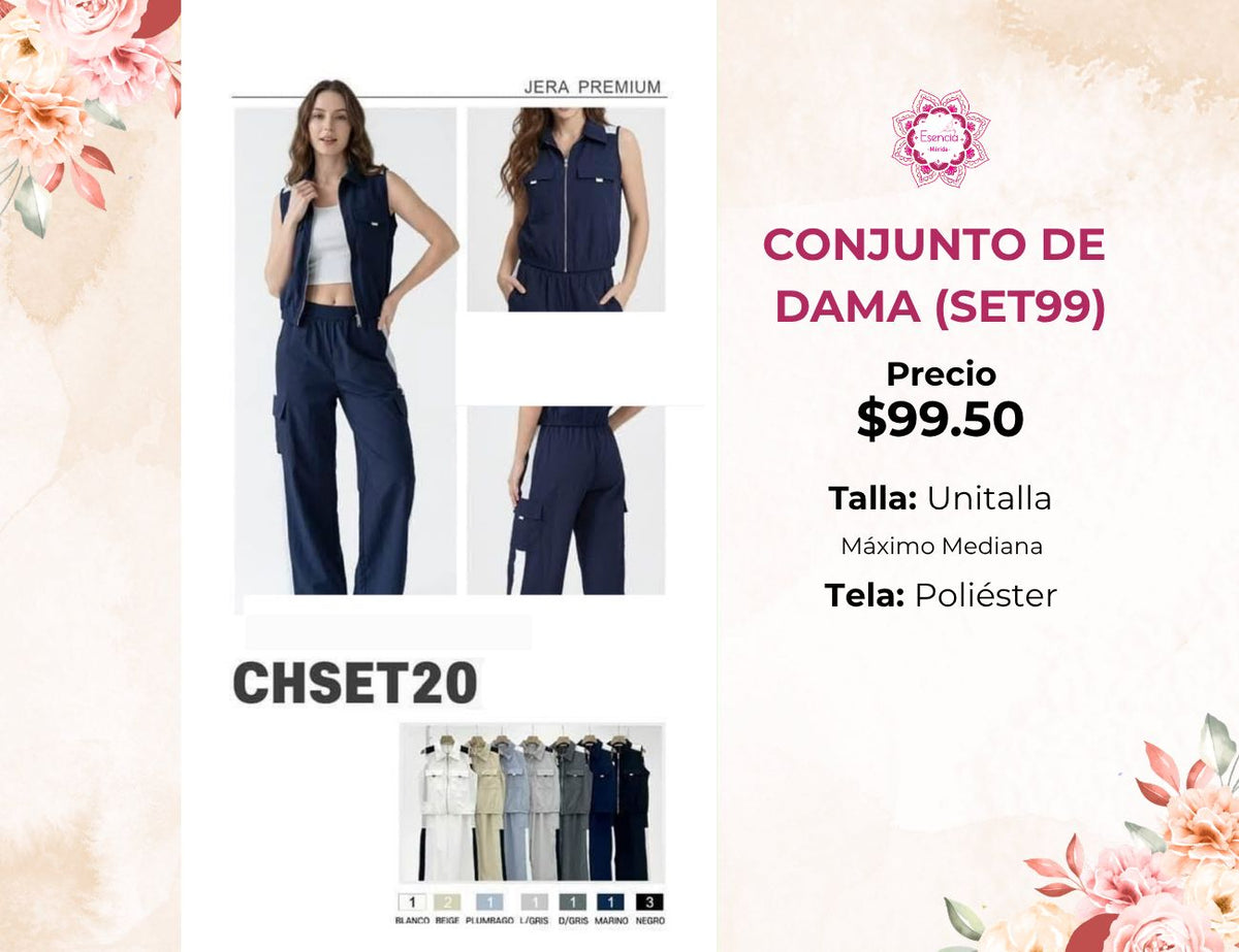 CONJUNTO DE DAMA (SET99)