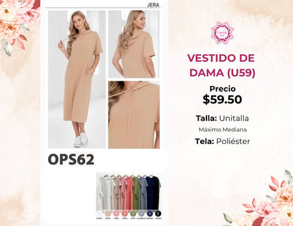 VESTIDO DE DAMA (U59)