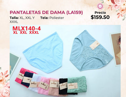 PANTALETAS EXTRA DE DAMA (LA159)