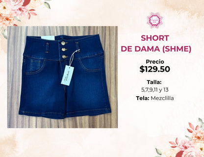 SHORT DE MEZCLILLA (SHME)