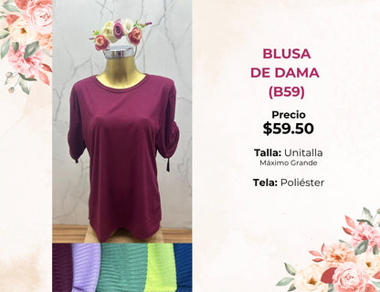 BLUSA DAMA EXTRA (B59)