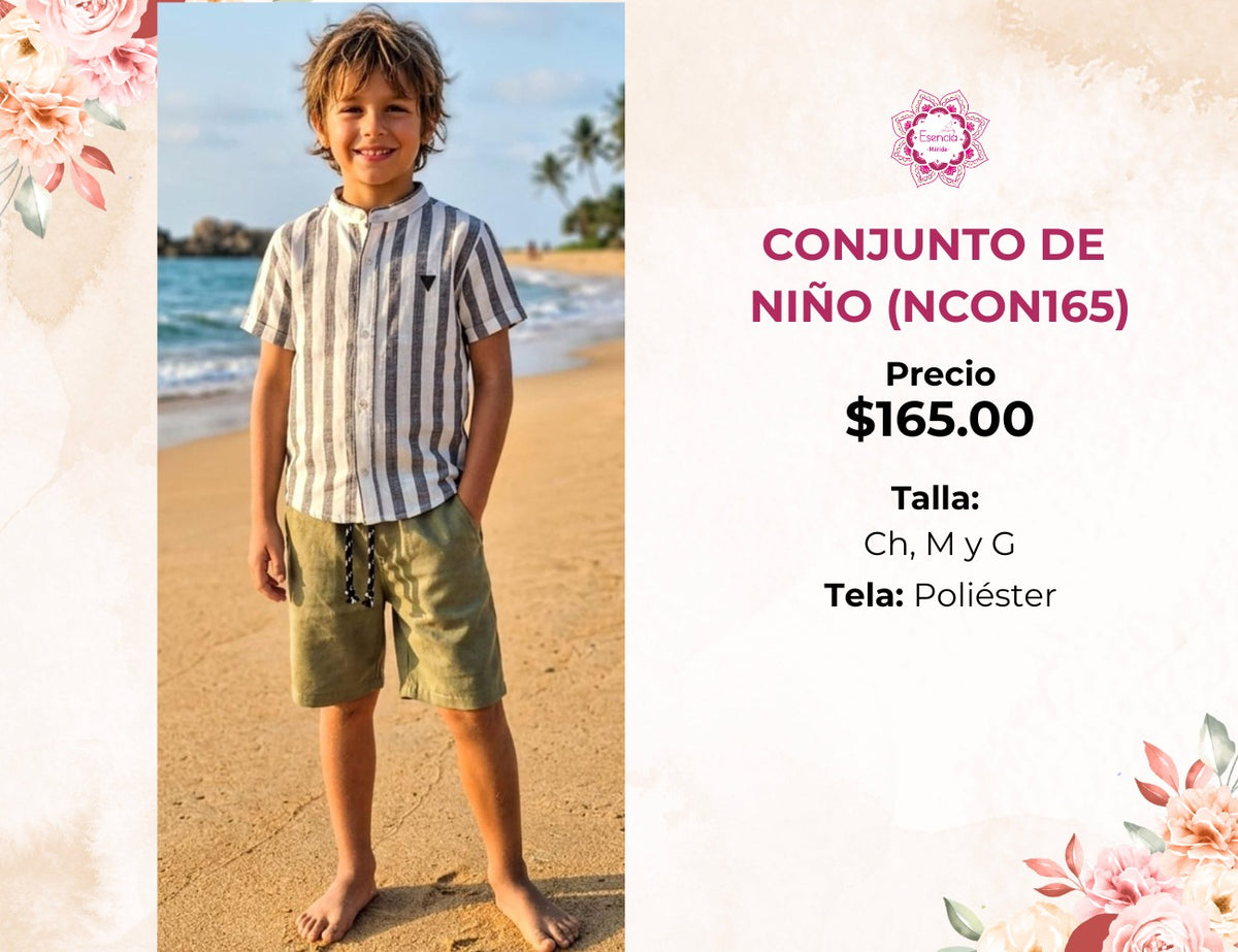 CONJUNTO DE NIÑO (NCON165)