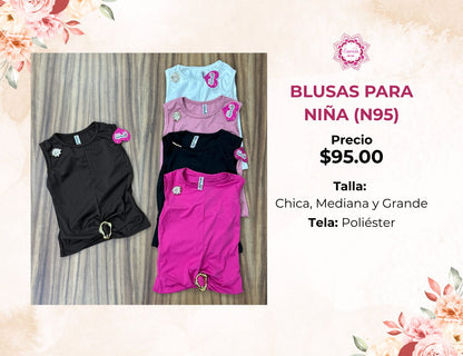 BLUSAS DE NIÑA (N95)