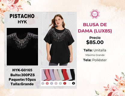 BLUSA DE DAMA (LUX85)