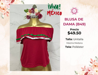 BLUSAS MEXICANAS (B49)