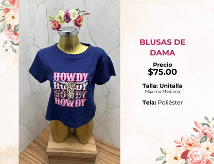 BLUSAS DE DAMA (B75)