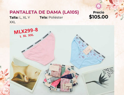 PANTALETAS PARA DAMA (LA105)