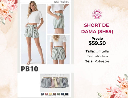 SHORT DE DAMA (SH59)