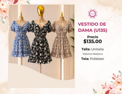 VESTIDO DE DAMA (U135)