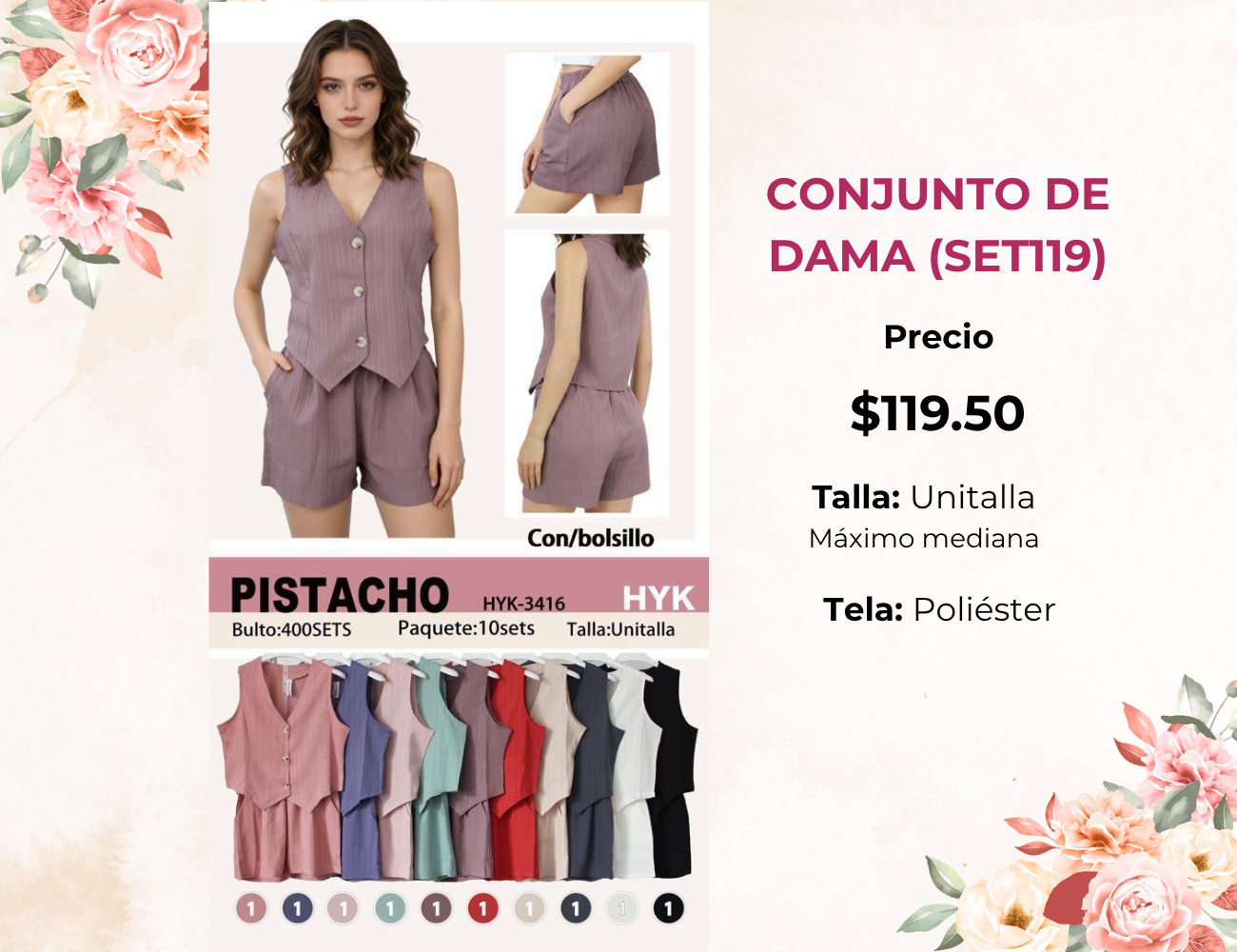 CONJUNTOS DE DAMA (SET119)