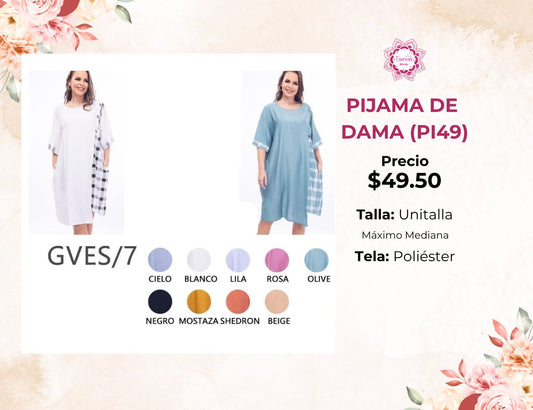 PIJAMA DE DAMA (PI49)